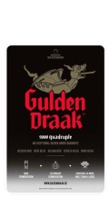 Cartel de Chapa / Cartón Gulden Draak 9000